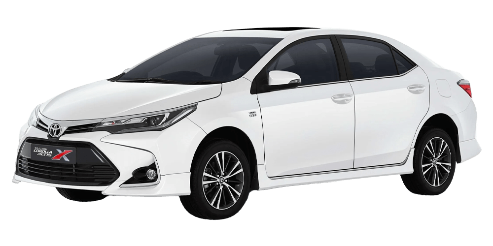 Toyota corolla x Sial Travel and tours min